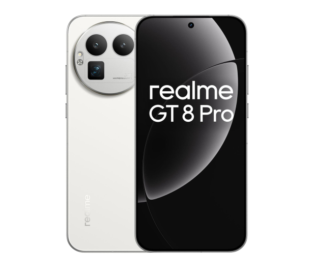 realme GT 8 Pro 16/512GB Diary White 200MP IP69 120W 7000mAh - 1415740 - zdjęcie